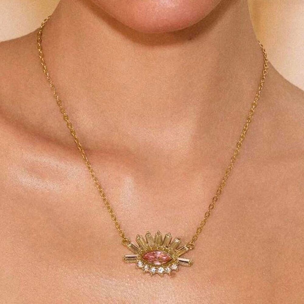 Evil eye necklace D13